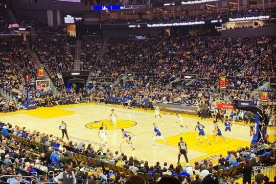 Golden State Warriors Basketball Game at Chase Center