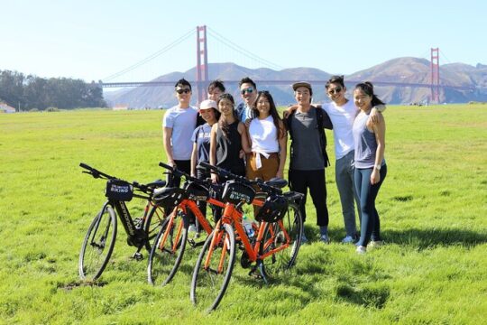 Golden Gate Bridge Bike Rentals with Optional Ferry Return