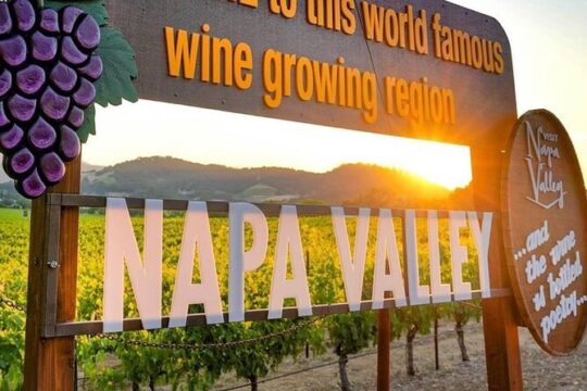 Napa Valley and Sonoma Wine Country Tour from San Francisco