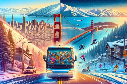 San Francisco to Palisades Lake Tahoe Ski Bus